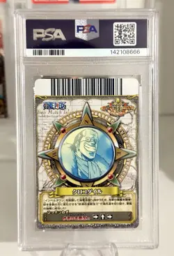 !! POP 1 !! 2010 One Piece Onepy Berry Match Crocodile HOLO PSA 10 - Image 3