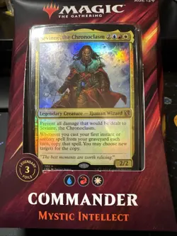 Magic: the Gathering Commander 2019 Mystic Intellect Deck Card Game 630509892594 - Image 1