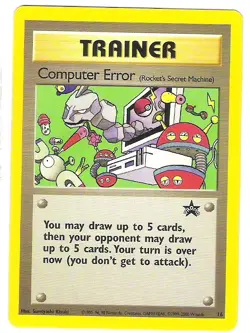 Computer Error #16 - Black Star Promo - WoTC Pokemon Card - Near Mint (NM) - Image 1