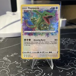 Rayquaza 138/185 Vivid Voltage NM Holo Foil Amazing Rare Pokemon Card - Image 1