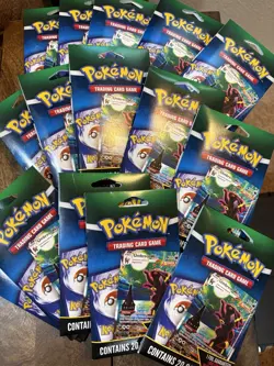 15x Pokemon Umbreon TCG VMAX Walmart Exclusive Packs Sealed 20 Cards (1 Foil) - Image 1
