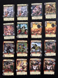 CONAN CCG TCG Collectible Card Game - 63 Cards Lot With Duplicates - Image 3