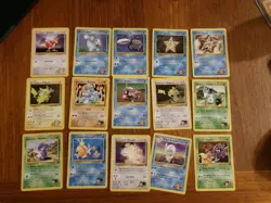 Pokemon Card Lot (Gym Heroes + Gym Challenge) Non Holos (46 cards) - Image 1