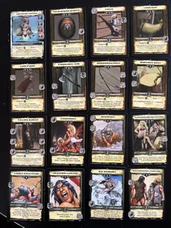 CONAN CCG TCG Card Game Near Complete Set 77/196 Cards No Duplicates Lot - Image 3