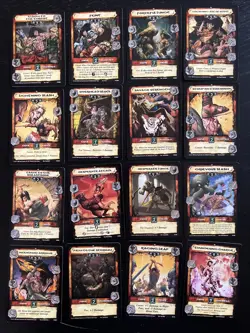 CONAN CCG TCG Card Game Near Complete Set 77/196 Cards No Duplicates Lot - Image 5