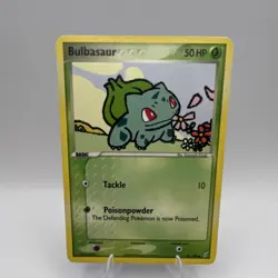 EX Crystal Guardians Bulbasaur 45/100 Common Basic 50 HP Pokemon TCG Card - Image 1