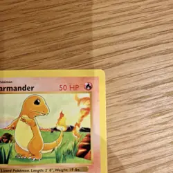 Charmander Shadowless - 46/102 - Common - Base Set - Pokemon Card - NM - Image 3