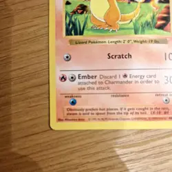 Charmander Shadowless - 46/102 - Common - Base Set - Pokemon Card - NM - Image 4