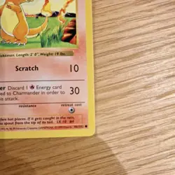 Charmander Shadowless - 46/102 - Common - Base Set - Pokemon Card - NM - Image 5