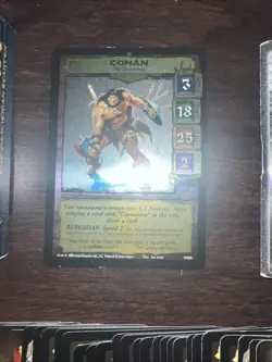 CONAN CCG Card Game Near Complete Set 135/196 Cards No Duplicates W/ Rare Foil - Image 2