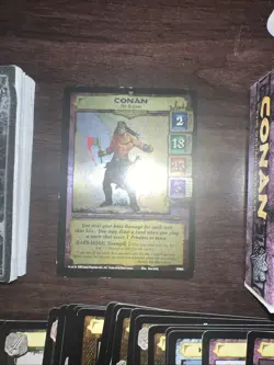 CONAN CCG Card Game Near Complete Set 135/196 Cards No Duplicates W/ Rare Foil - Image 3