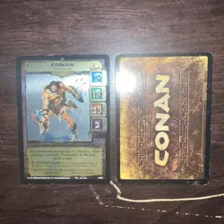 CONAN CCG Card Game Near Complete Set 135/196 Cards No Duplicates W/ Rare Foil - Image 4