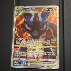 Pokemon Lucario VSTAR SWSH291 Sword & Shield Promo Holo Vstar 270HP English Card - Image 1