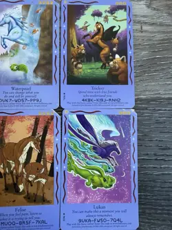 Bella Sara TCG 20 MAGICAL FRIENDS Cards w/ Rares - Image 4