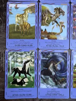 Bella Sara TCG 20 MAGICAL FRIENDS Cards w/ Rares - Image 5