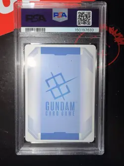 Bandai Gundam Card Game Barbatos 1st Form GD02 Legend Rare+ Holo #054 EN PSA 10 - Image 2