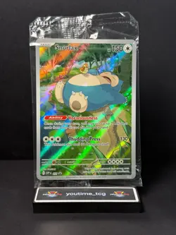Pokemon Scarlet & Violet Promo Cards Snorlax #051 Sealed - Image 1