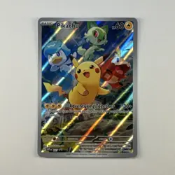 Pokemon Pikachu SVP 027 Scarlet & Violet Promo Holo Card English 2023 60 HP - Image 1