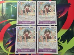 One Piece Card Game Monkey.D.Luffy OP03-070 R Judge Stamp (vol. 2) - Image 1