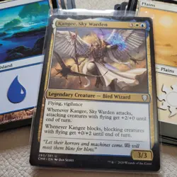 Commander Magic Deck MTG Cards = ALL 100 ***Kangee, Sky Warden BIRDS Tribal*** - Image 1