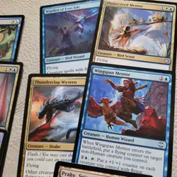 Commander Magic Deck MTG Cards = ALL 100 ***Kangee, Sky Warden BIRDS Tribal*** - Image 4