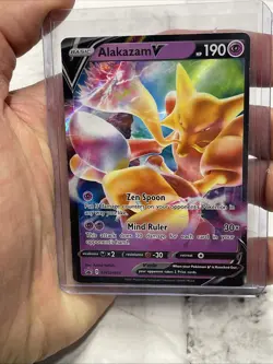 Alakazam V Promo SWSH: Sword & Shield Promo Card SWSH083 MP Moderately Played - Image 1