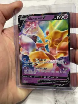 Alakazam V Promo SWSH: Sword & Shield Promo Card SWSH083 MP Moderately Played - Image 2
