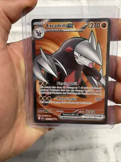 Excadrill EX 160/086 Full Art Ultra Rare | Black Bolt | Pokemon TCG NM/MT Card - Image 1