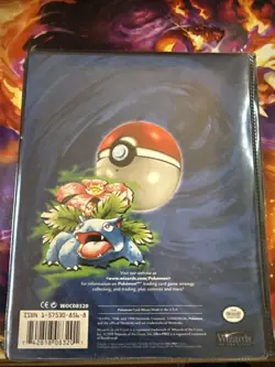 Lot Of Pokemon Cards With 1999 Vintage Card Binder With Lifted Film On Corners - Image 2