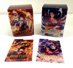One Piece Card Game Deck Box Only 2023 Monkey D Luffy Lot of 2 Charity DS73 - Image 1