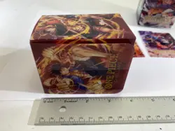 One Piece Card Game Deck Box Only 2023 Monkey D Luffy Lot of 2 Charity DS73 - Image 3