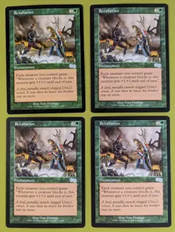 Retaliation x4 Urza's Saga 4x Playset Magic the Gathering MTG - Image 1