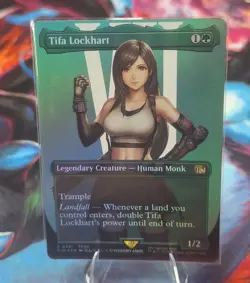 MTG, Tifa Lockhart-(Borderless) Final Fantasy Foil NM - Image 1