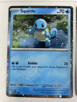 Pokemon 151 Poster Collection Promos HD Galaxy Cosmos Holo Black Star Promo NM - Image 3