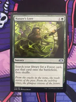 Nature’s Lore NM Non-Foil DMR-170 Uncommon MTG - Image 1