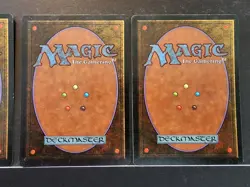 (x3) Unholy Strength - 3rd Ed - 1994 - Magic The Gathering - Combine Ship - Image 5