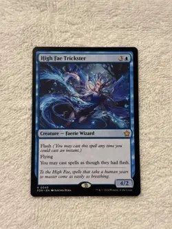 MTG: Foundations #R0040 High Fae Trickster Near Mint Unplayed - Image 1