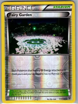 Fairy Garden 117/146 Reverse Holo XY Base Set - Pokemon Card - NM - Image 1