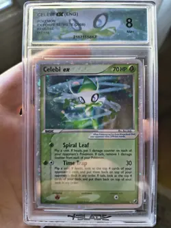 Pokemon EX UNSEEN FORCES - #117/115 Celebi ex - Secret Rare Holo - ENG - HP - Image 1