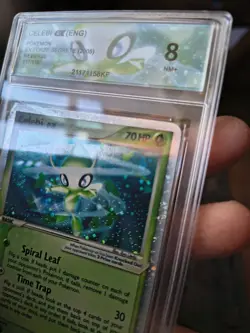 Pokemon EX UNSEEN FORCES - #117/115 Celebi ex - Secret Rare Holo - ENG - HP - Image 4