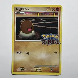 2009 Pokemon Rumble Diglett 11/16 Promo LP - Image 1