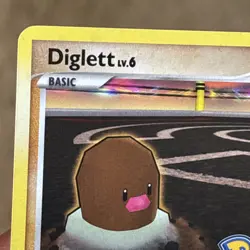 2009 Pokemon Rumble Diglett 11/16 Promo LP - Image 2