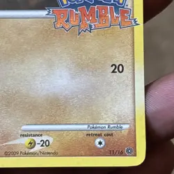 2009 Pokemon Rumble Diglett 11/16 Promo LP - Image 4