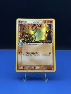 Pokemon TCG Bayleef 26/101 EX Dragon Frontiers Stamped Reverse Holo -LP - Image 1