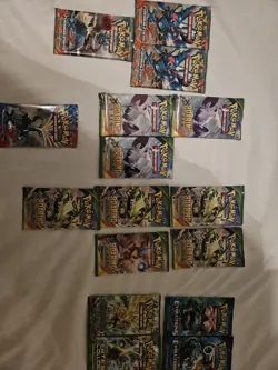 Pokemon Booster Pack XY Lot Of 16 Boosters Furious Fist/Roaring Skies/XY Sealed - Image 1