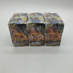 Lot of (3) Pokemon TCG Sword & Shield Brilliant Stars Booster Boxes SEALED - Image 3