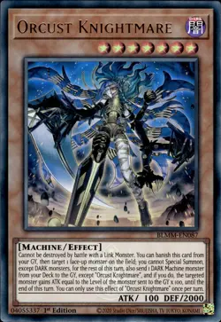 Orcust Knightmare - Emblazoned Ultra Rare 1st Edition BLMM-EN087 - NM - YuGiOh - Image 1