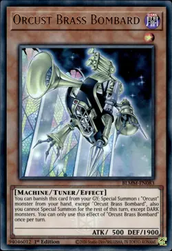 Orcust Brass Bombard - Emblazoned Ultra Rare 1st Ed. BLMM-EN083 - NM - YuGiOh - Image 1