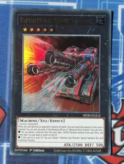 MP20-EN212 Infinitrack River Stormer Ultra Rare 1st Edition YuGiOh - Image 1