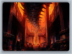 Magic MTG Art Series March of the Machine Bloodfell Caves Card #55/81 TCG - Image 1